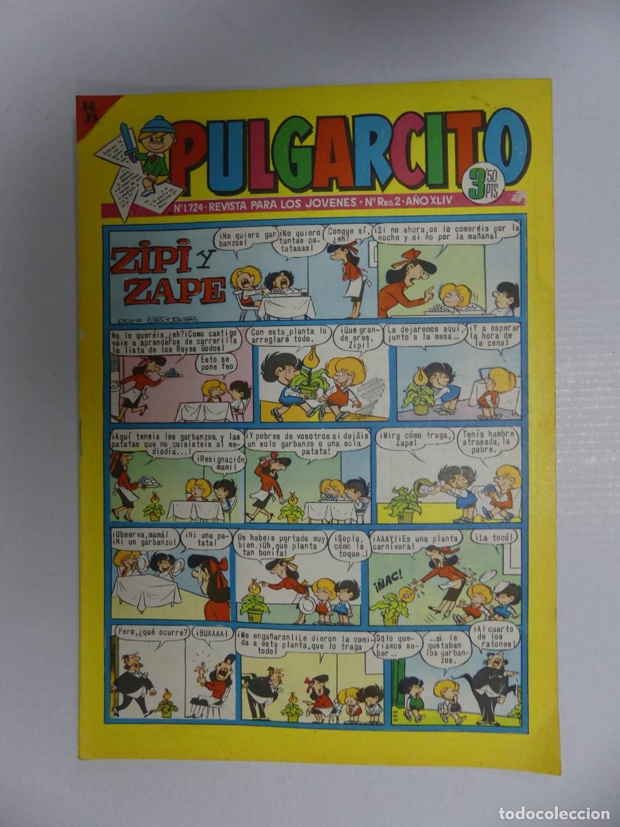 Tebeos: REVISTA PARA LOS JOVENES PULGARCITO N&ordm; 1724