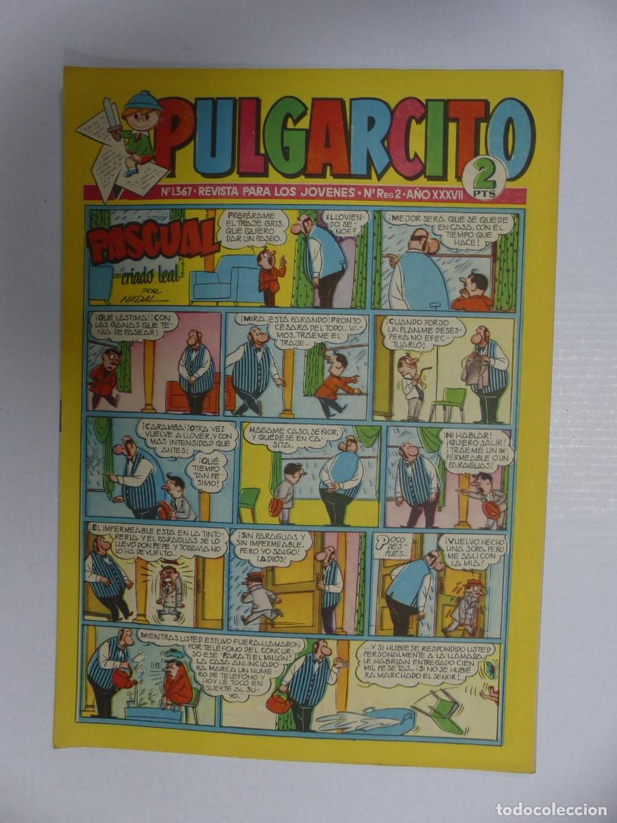 Tebeos: REVISTA PARA LOS JOVENES PULGARCITO N&ordm; 1367