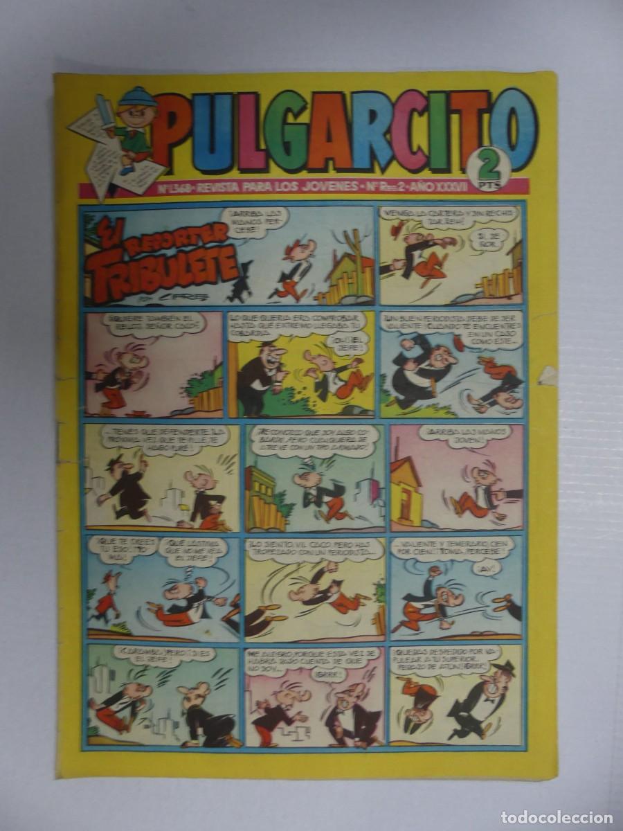 Tebeos: REVISTA PARA LOS JOVENES PULGARCITO N&ordm; 1368