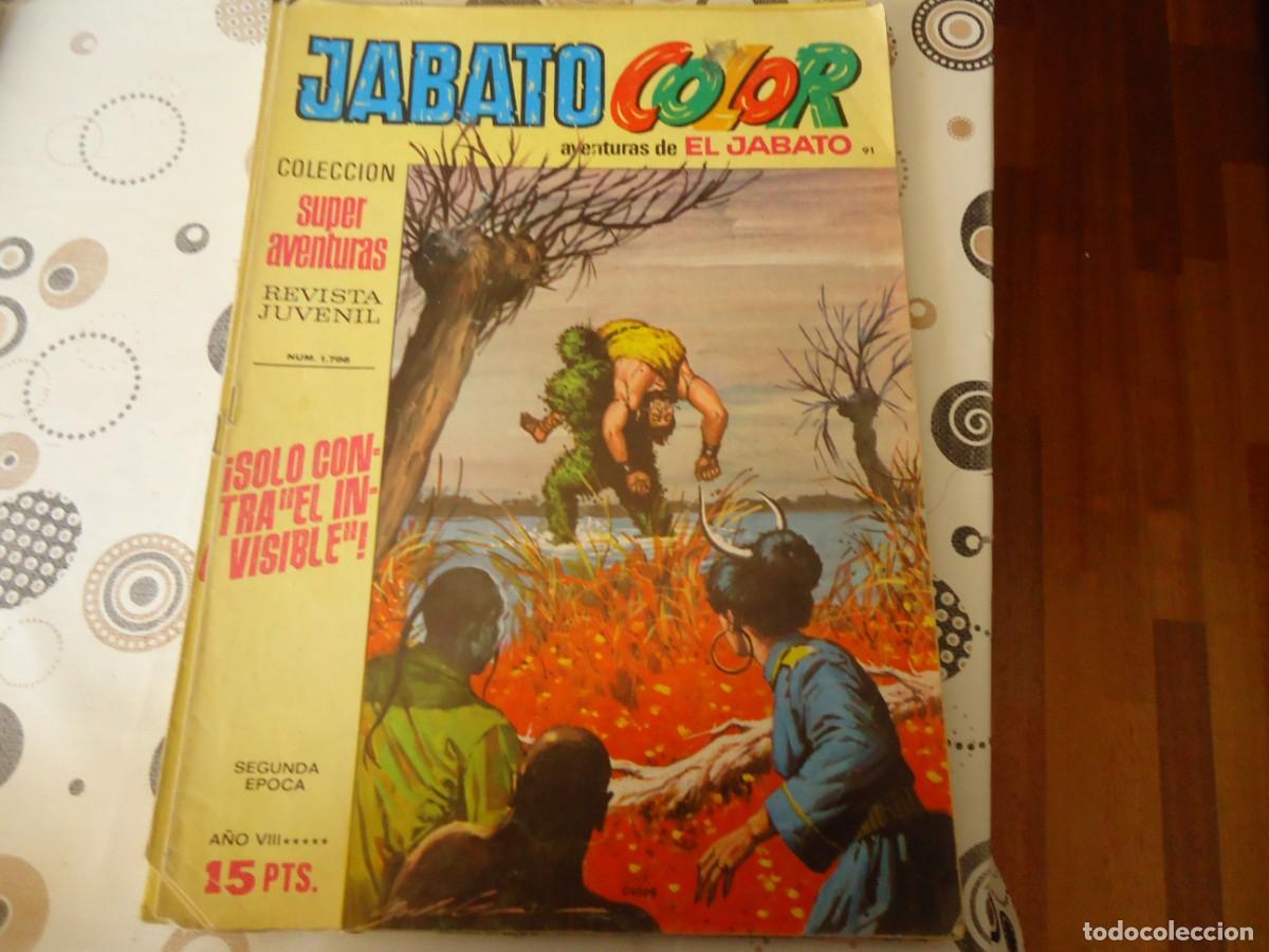 Giornalini: JABATO COLOR N&ordm; 91, SOLO CONTRA EL INVISIBLE