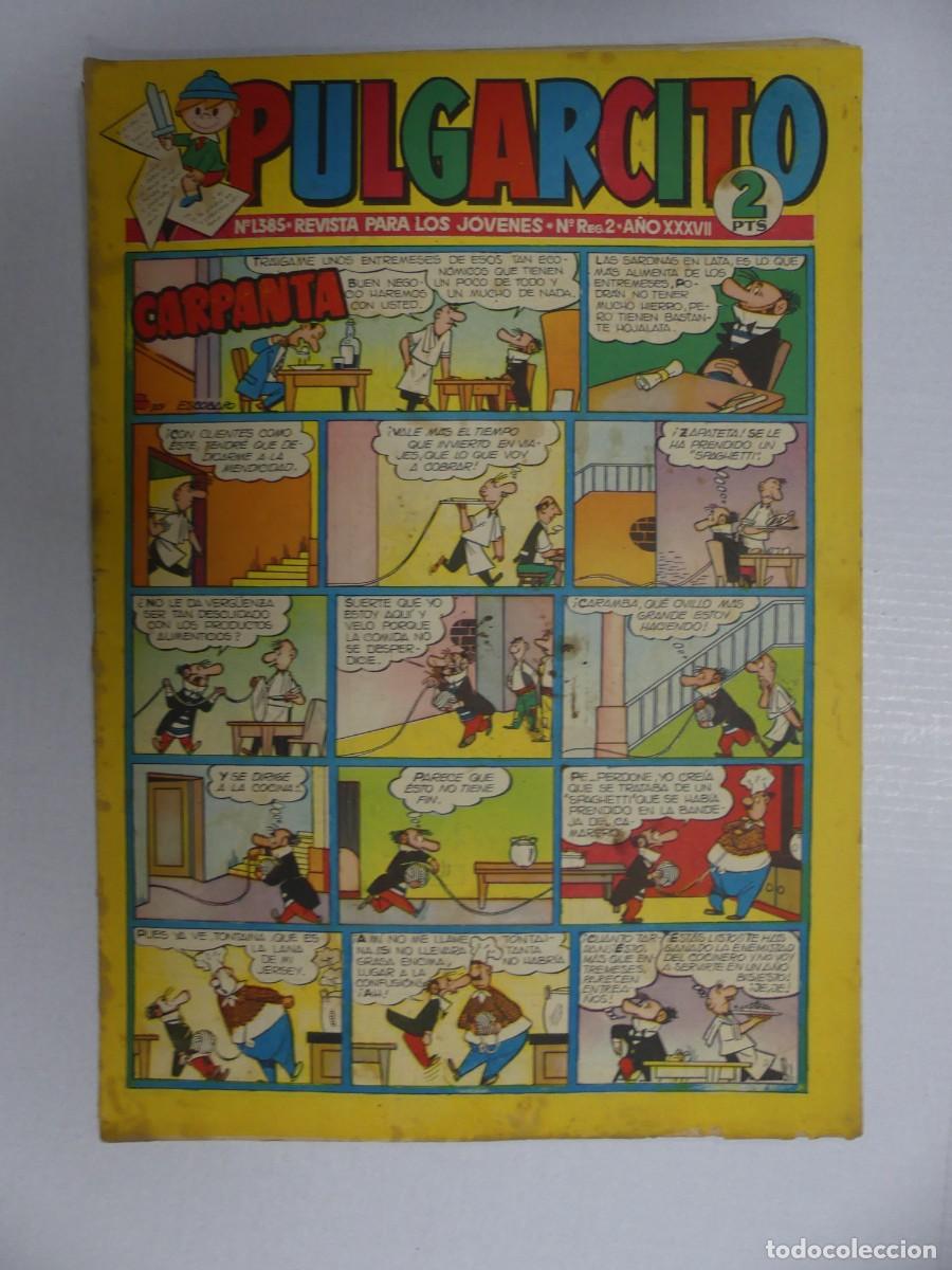 Tebeos: REVISTA PARA LOS JOVENES PULGARCITO N&ordm;1385