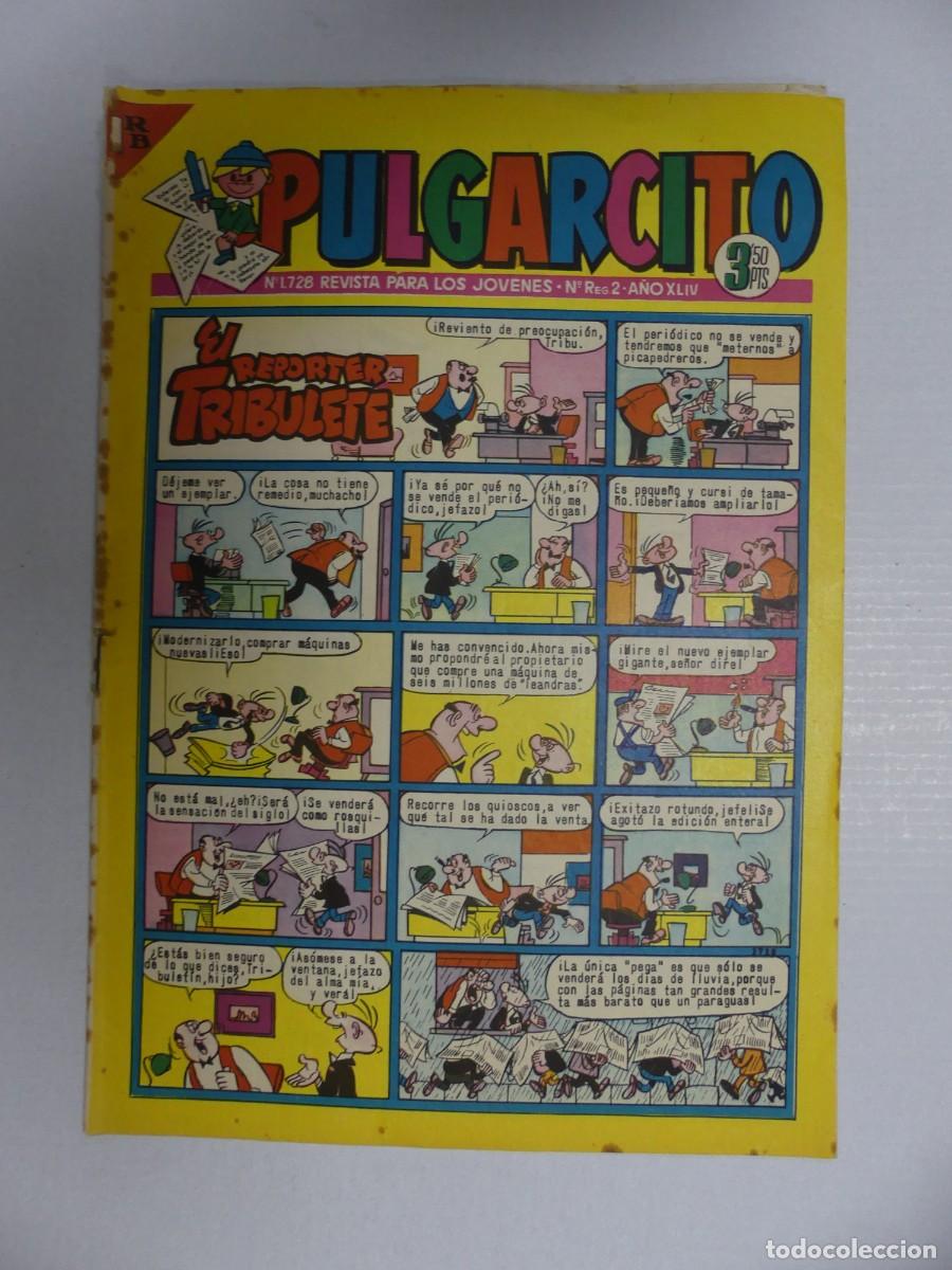 Tebeos: REVISTA PARA LOS JOVENES PULGARCITO N&ordm; 1728