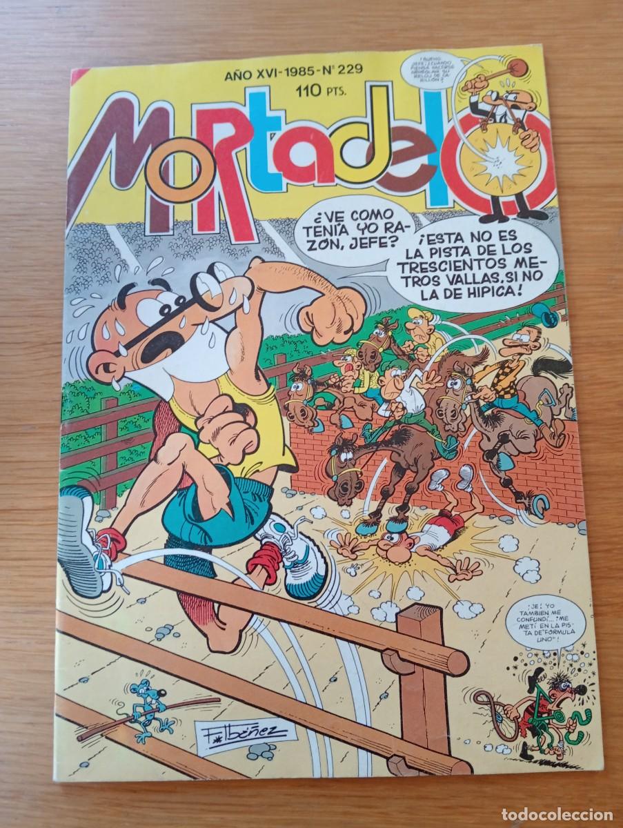 Tebeos: MORTADELO N.&ordm; 229 (DE 277). GRAPA. EDITORIAL BRUGUERA. 1985.