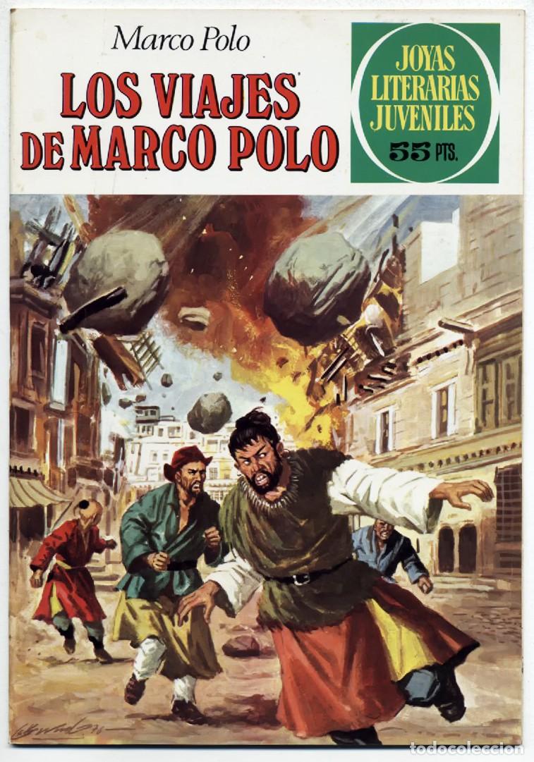 Tebeos: JOYAS LITERARIAS JUVENILES N&ordm; 166 LOS VIAJES DE MARCO POLO EDITORIAL BRUGUERA 3&ordf; EDICION 1981