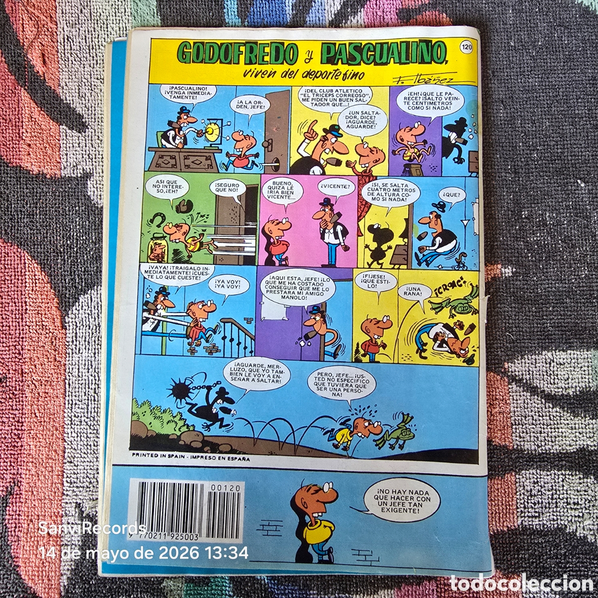Tebeos: SUPER DDT 120 (BRUGUERA) - Foto 2