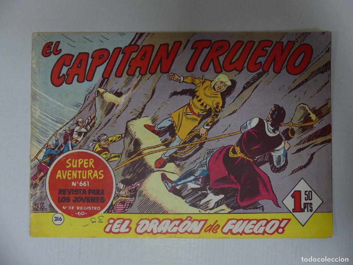Tebeos: COMIC - EL CAPITAN TRUENO &ndash; EL DRAGON DE FUEGO