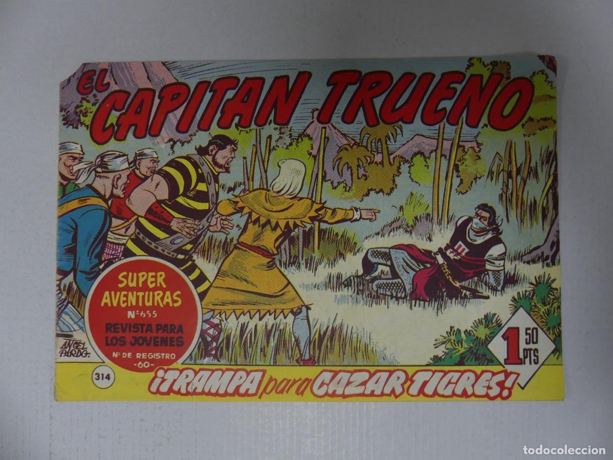 Tebeos: COMIC - EL CAPITAN TRUENO &ndash; TRAMPA PARA CAZAR TIGRES