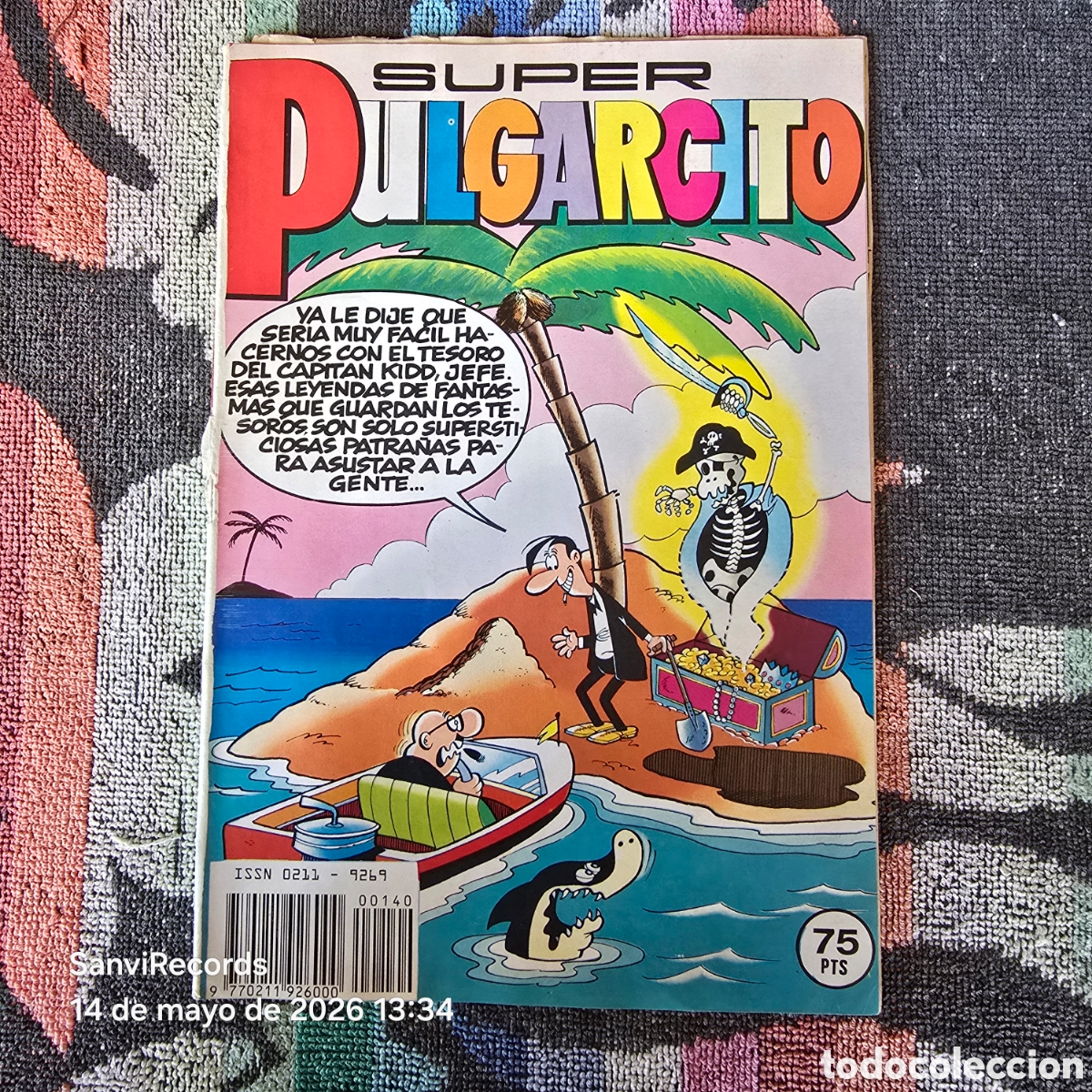 Tebeos: SUPER PULGARCITO 140 (BRUGUERA)