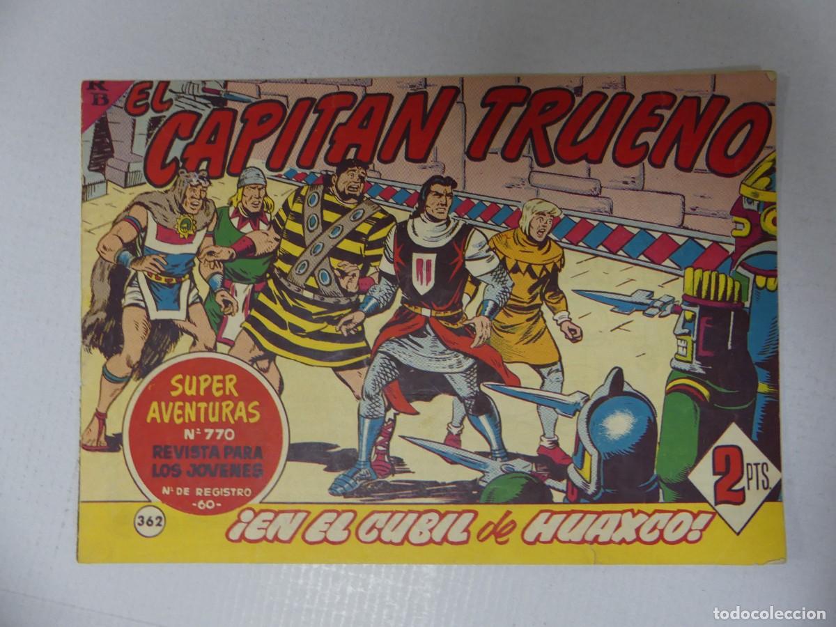 Tebeos: COMIC - EL CAPITAN TRUENO &ndash; EN EL CUBIL DE HUAXCO