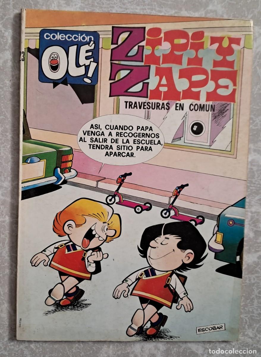 Tebeos: tebeo, c&oacute;mic, Ole, Zipi y Zape 123, Travesuras en com&uacute;n, 1&ordf;ed 1976, Bruguera.