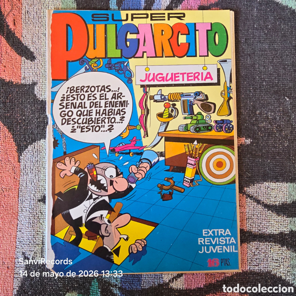 Tebeos: SUPER PULGARCITO 19 (BRUGUERA)
