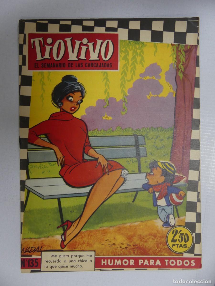 Tebeos: SEMANARIO DE HUMOR PARA MAYORES TIO VIVO N&ordm;135