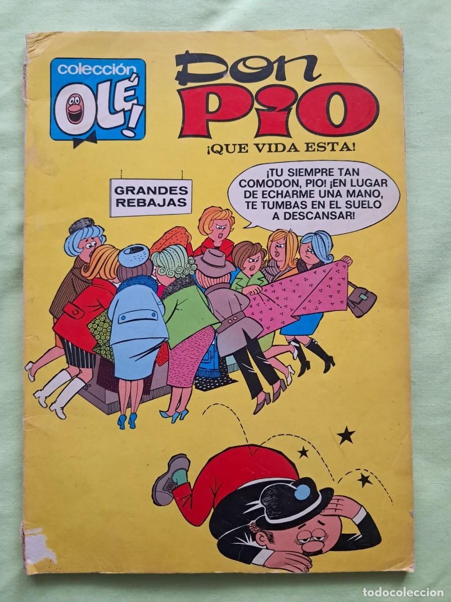 Tebeos: C&Oacute;MIC &rdquo;OL&Eacute;&rdquo; N&ordm; 6 DE DON P&Iacute;O DE EDITORIAL BRUGUERA CON N&Uacute;MERO EN EL LOMO