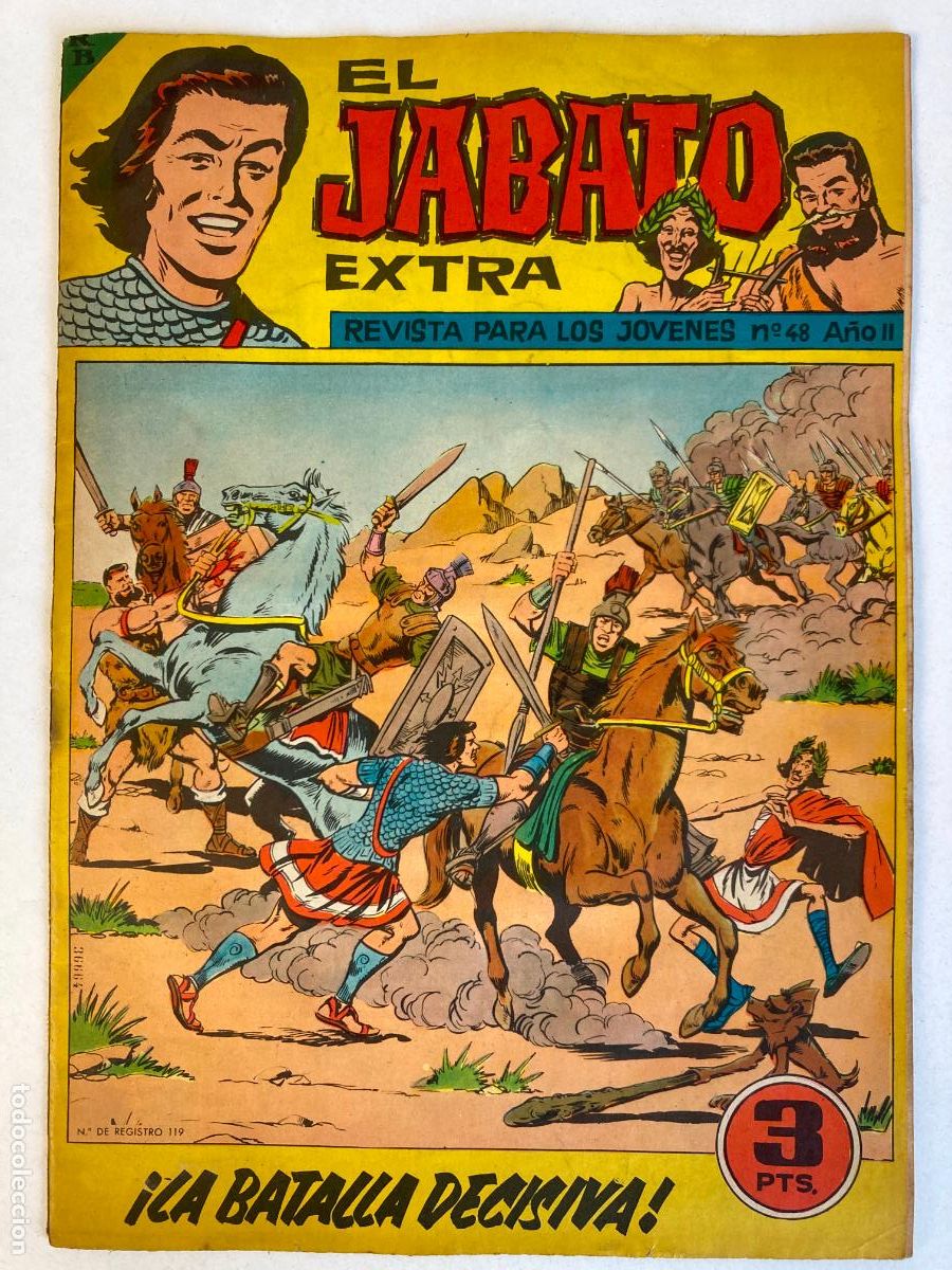 Tebeos: EL JABATO EXTRA N&ordm;48 - ORIGINAL