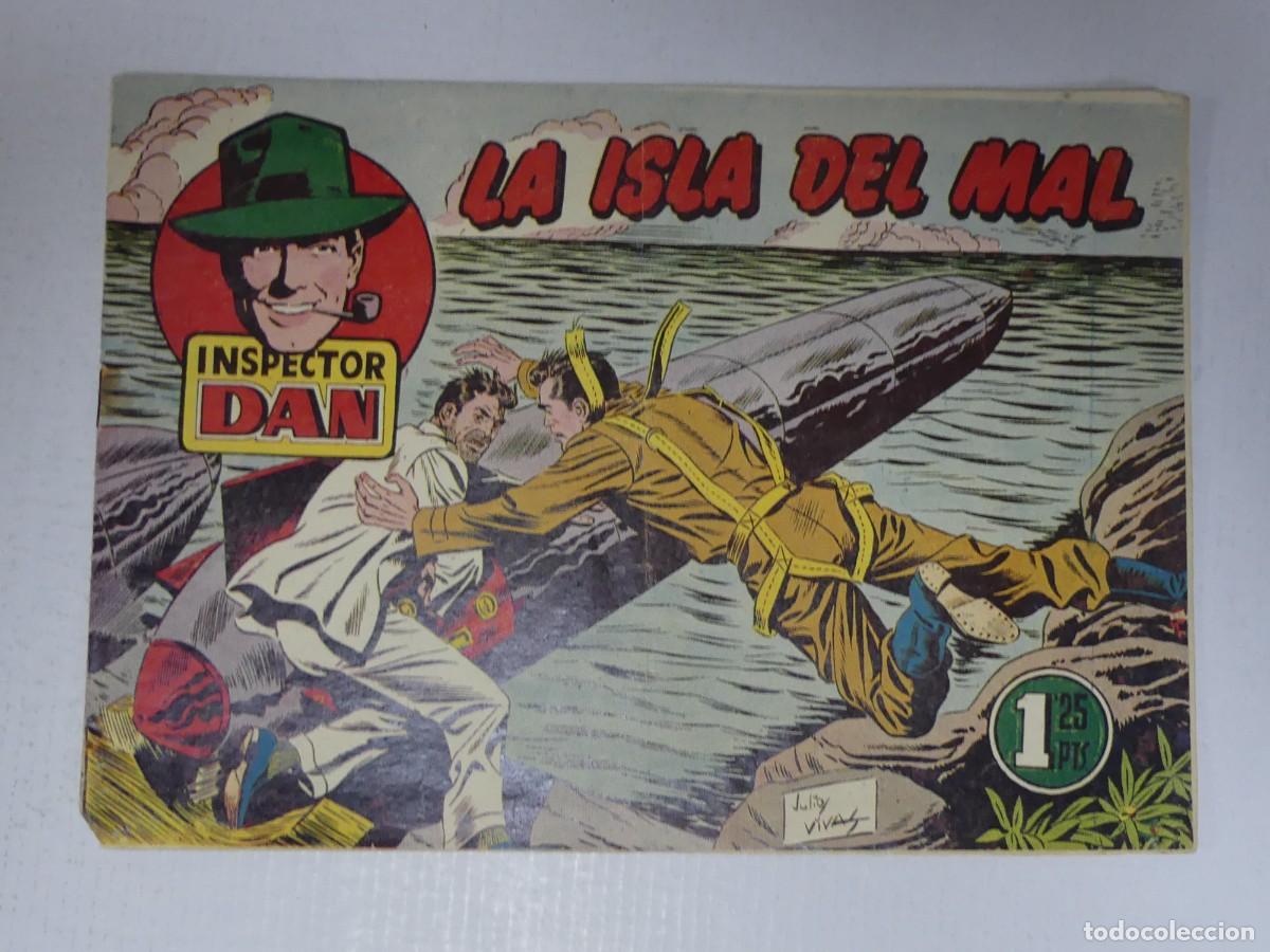 Comics: COMIC - INSPECTOR DAN &ndash; LA ISLA DEL MAL - EDITORIAL BRUGUERA