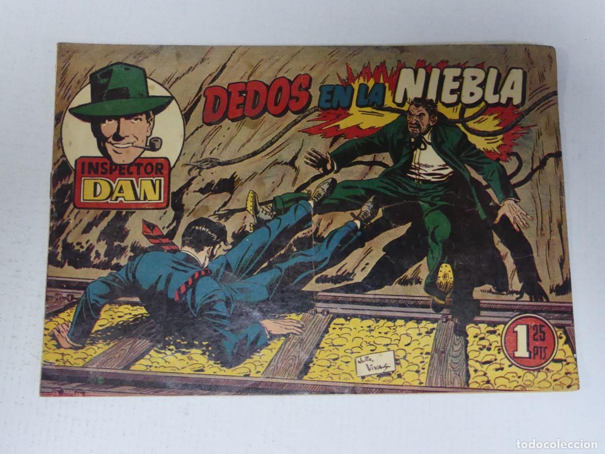 Comics: COMIC - INSPECTOR DAN &ndash; DEDOS EN LA NIEBLA - EDITORIAL BRUGUERA