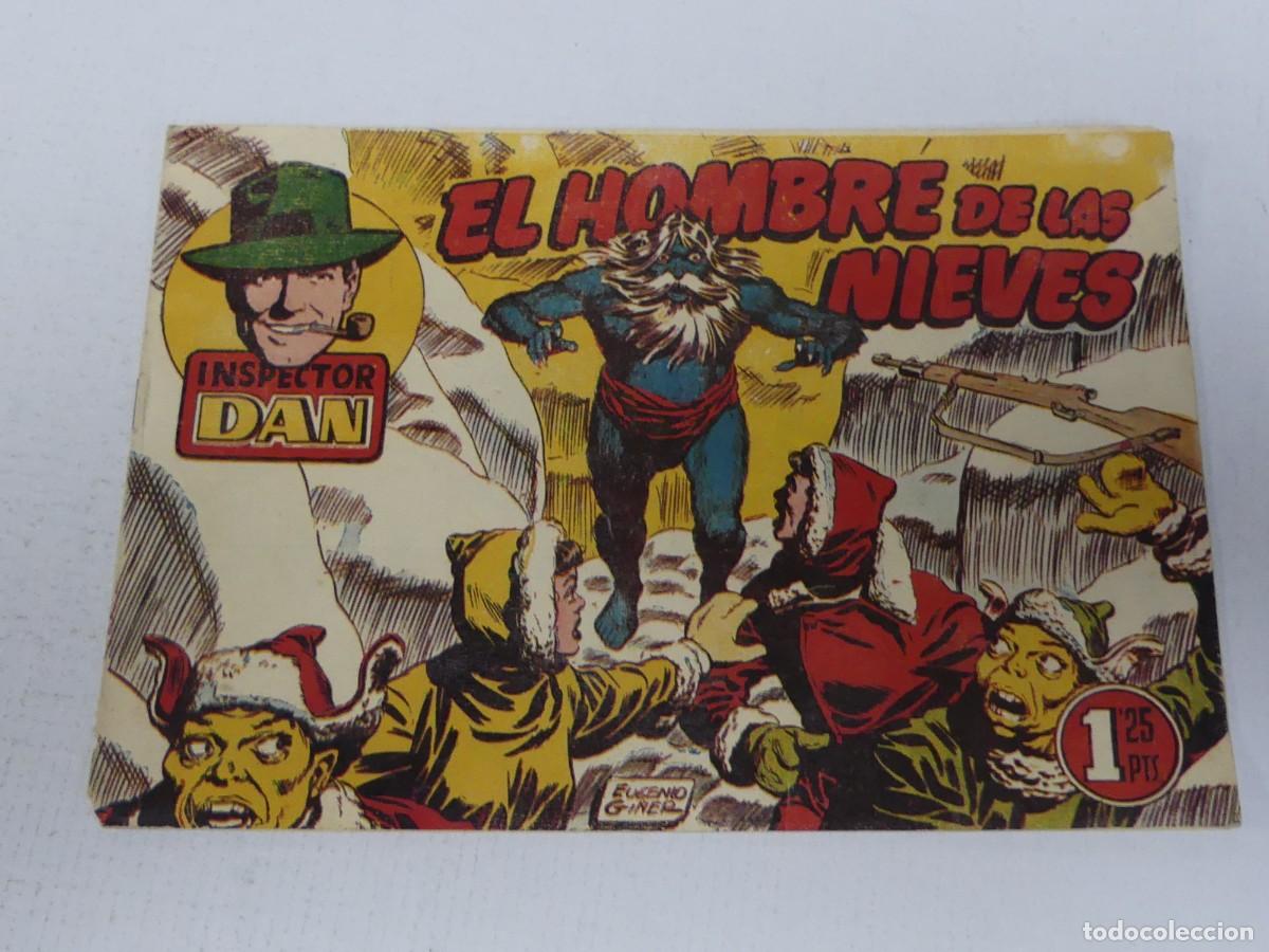 Comics: COMIC - INSPECTOR DAN &ndash; EL HOMBRE DE LAS NIEVES - EDITORIAL BRUGUERA