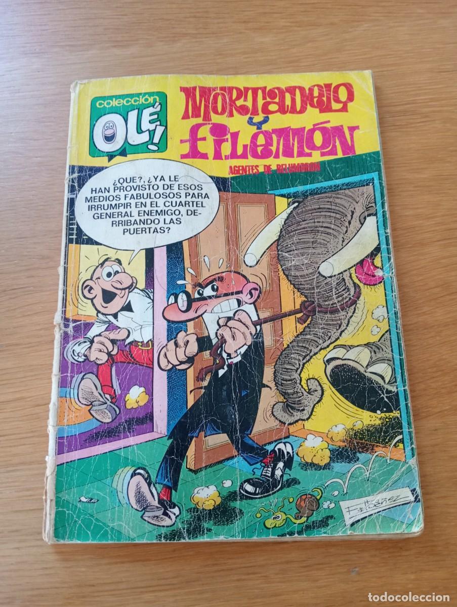 Tebeos: COLECCI&Oacute;N OL&Eacute; N.&ordm; 108 (DE 317). MORTADELO Y FILEM&Oacute;N, AGENTES DE RELUMBR&Oacute;N. R&Uacute;STICA. BRUGUERA. 1979.