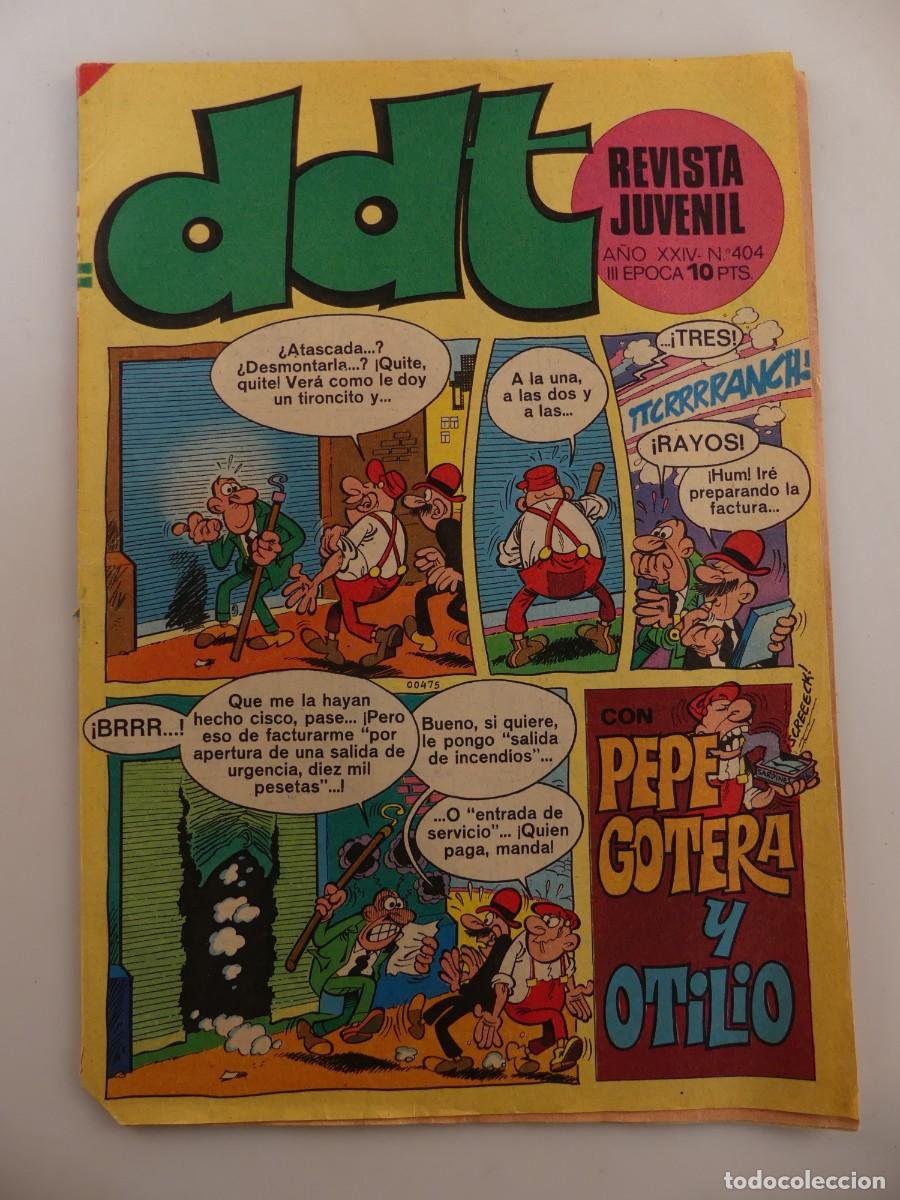 Tebeos: REVISTA PARA LOS JOVENES EL DDT NUMERO 404