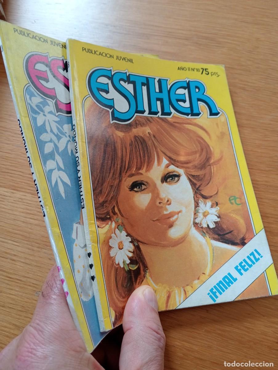 Tebeos: LOTE CON 2 EJEMPLARES DE ESTHER POCKET (DE 21). R&Uacute;STICA. BRUGUERA. 1983.