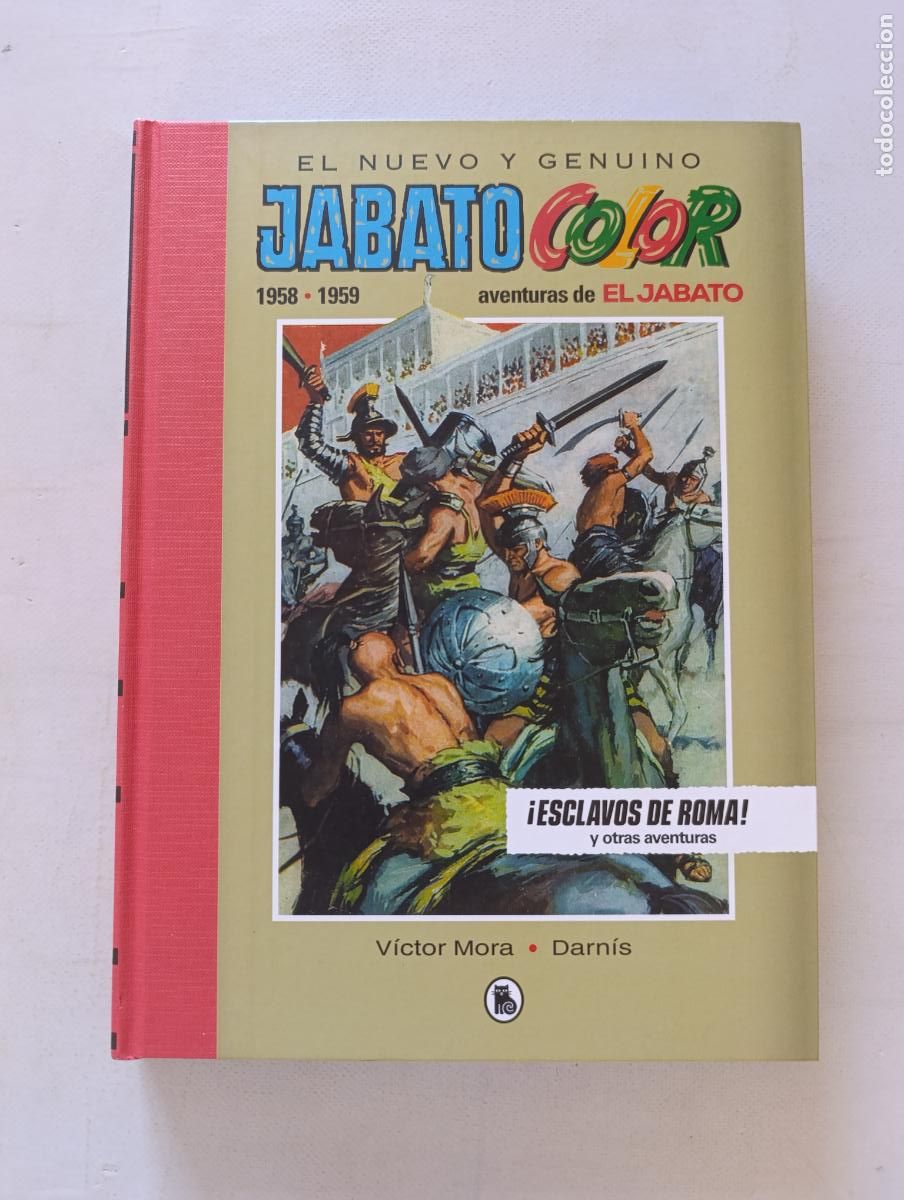 Tebeos: EL NUEVO Y GENUINO JABATO COLOR 1958 - 1959 - EDICION LIMITADA - ESCLAVOS DE ROMA - BRUGUERA (195)