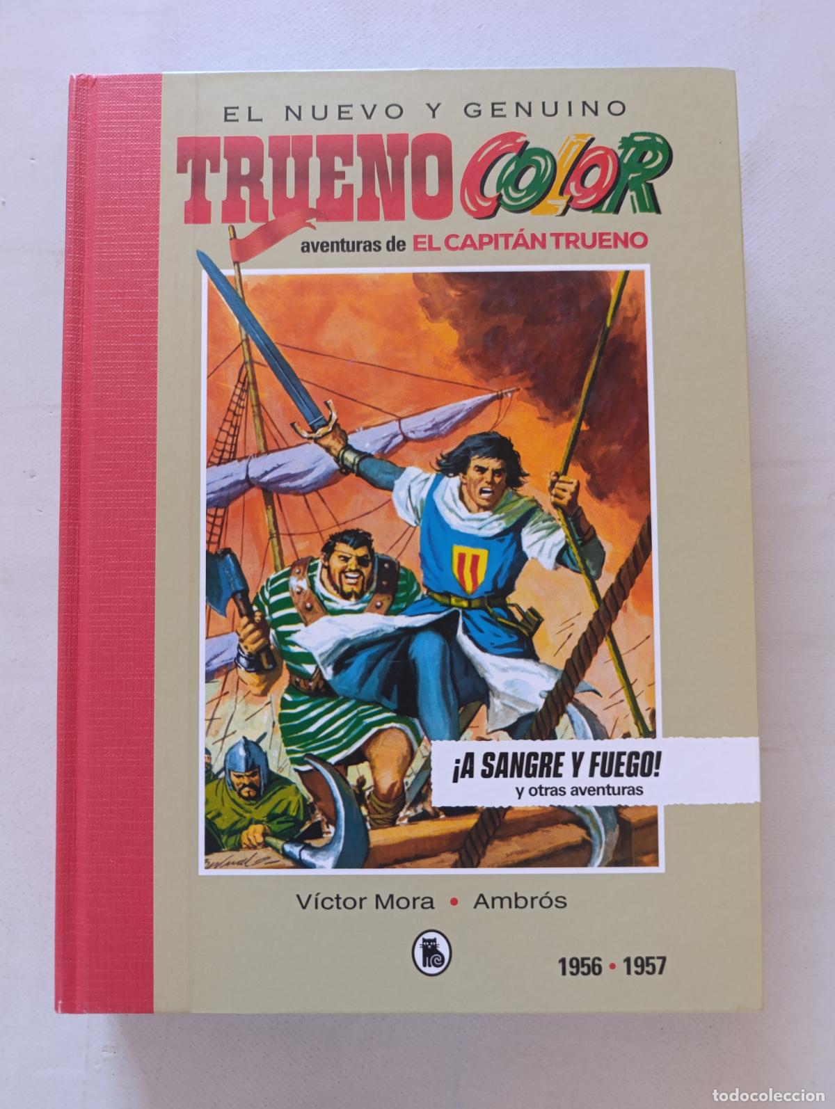 Tebeos: EL NUEVO Y GENUINO TRUENO COLOR 1956 - 1957 - EDICION LIMITADA - A SANGRE Y FUEGO - BRUGUERA (371)