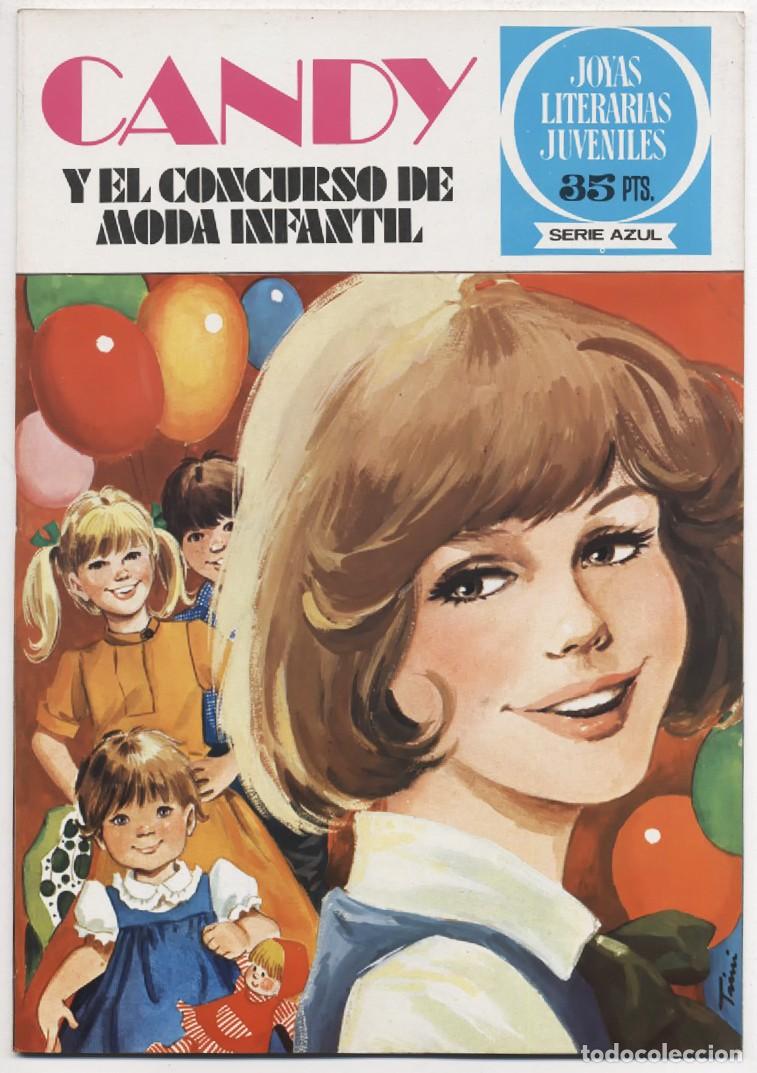 Tebeos: JOYAS LITERARIAS JUVENILES SERIE AZUL CANDY N&ordm; 52 EL CONCURSO DE MODA INFANTIL 1980 EXCELENTE