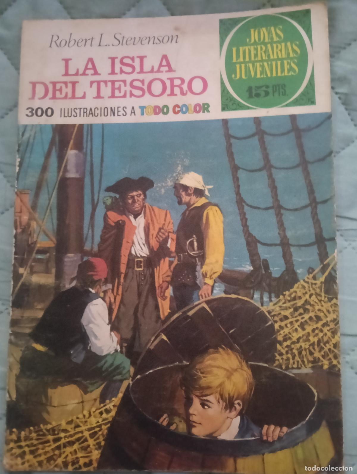 Tebeos: JOYAS LITERARIAS JUVENILES. N&ordm; 2. LA ISLA DEL TESORO. BRUGUERA 1970. 1&ordf; EDICION