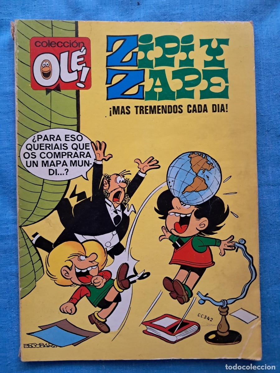 Tebeos: C&Oacute;MIC &rdquo;OL&Eacute;&rdquo; N&ordm; 2 DE ZIPI Y ZAPE DE EDITORIAL BRUGUERA CON N&Uacute;MERO EN EL LOMO