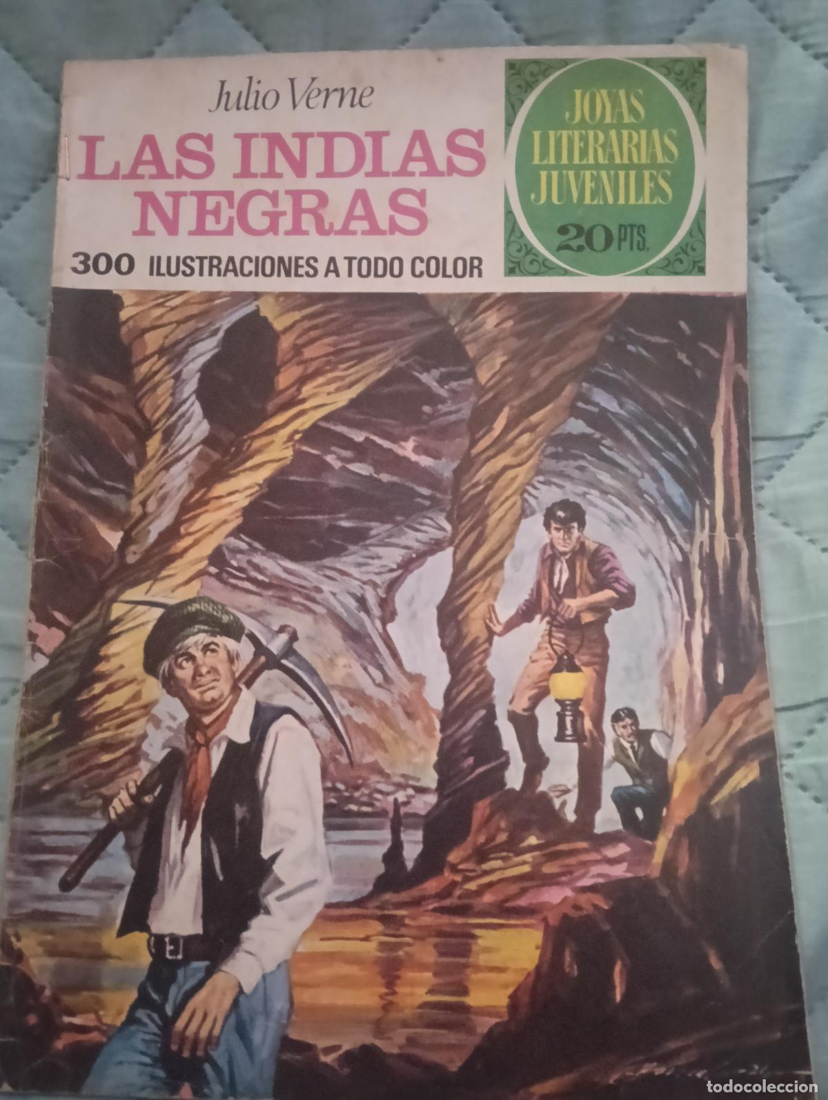 Tebeos: JOYAS LITERARIAS JUVENILES. N&ordm; 131. LAS INDIAS NEGRAS . BRUGUERA 1975 1&ordf; ED
