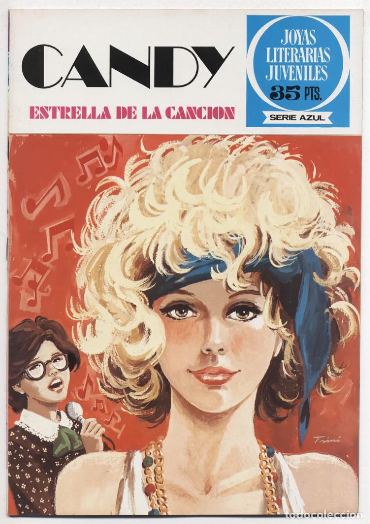 Tebeos: JOYAS LITERARIAS JUVENILES SERIE AZUL N&ordm; 38 CANDY ESTRELLA DE LA CANCION BRUGUERA 1979 EXCELENTE
