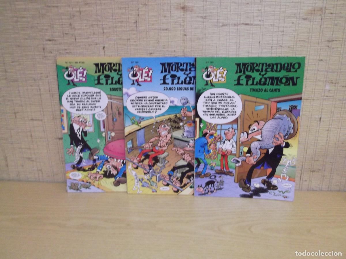 Tebeos: Lote de 3 comics de Mortadelo y Filem&oacute;n.Ol&eacute;! Ediciones B