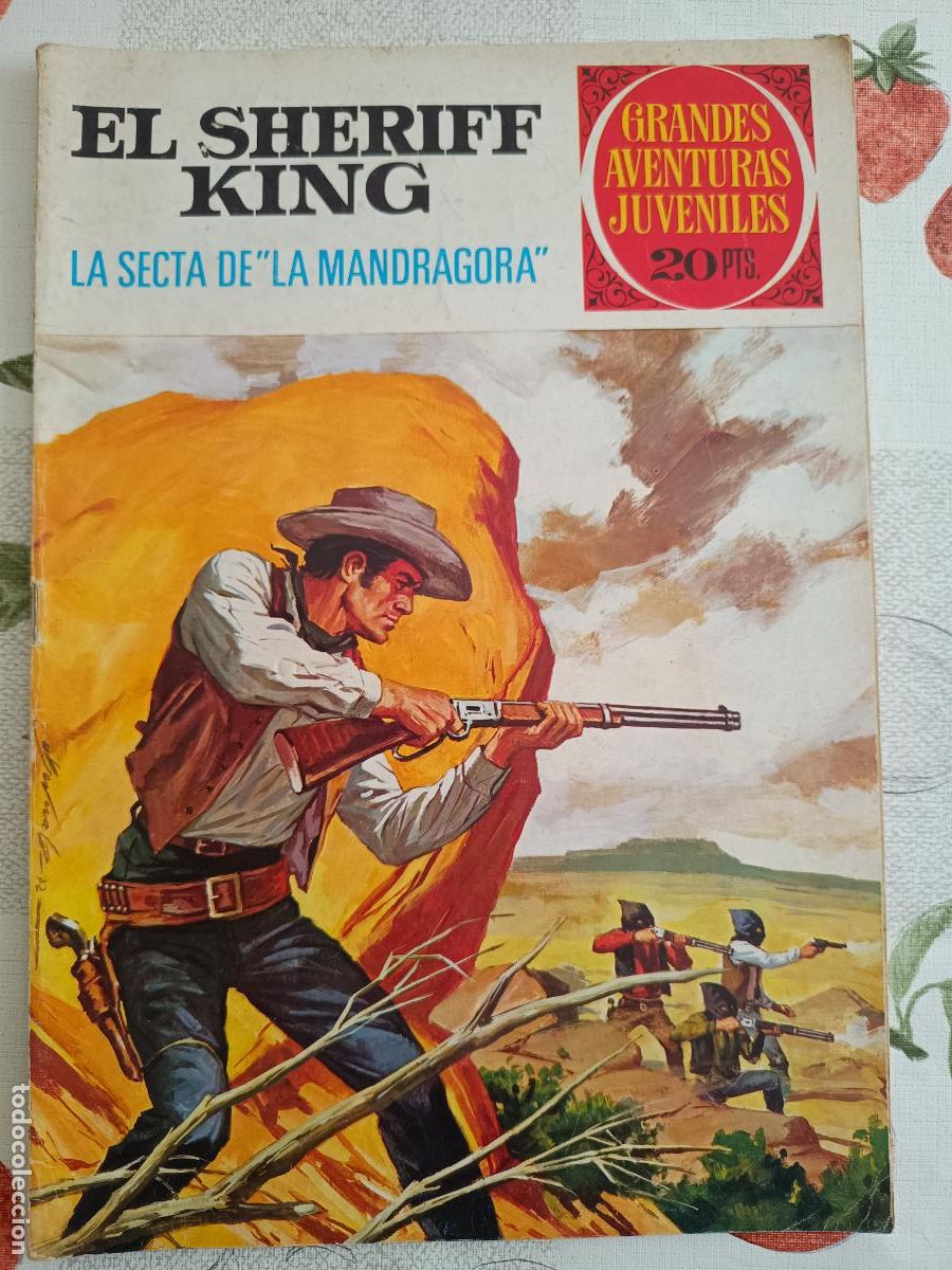 Tebeos: SHERIFF KING N&ordm; 30 LA SECTA DE LA MANDRAGORA BRUGUERA