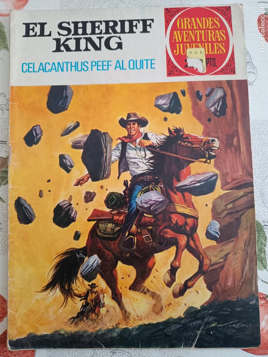 Tebeos: SHERIFF KING N&ordm; 71 CELACANTHUS PEEF AL QUITE BRUGUERA