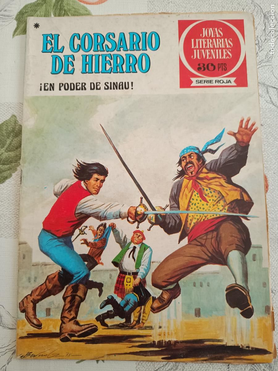 Tebeos: EL CORSARIO DE HIERRO N&ordm; 42 &iexcl; EN PODER DE SINAU ! BRUGUERA