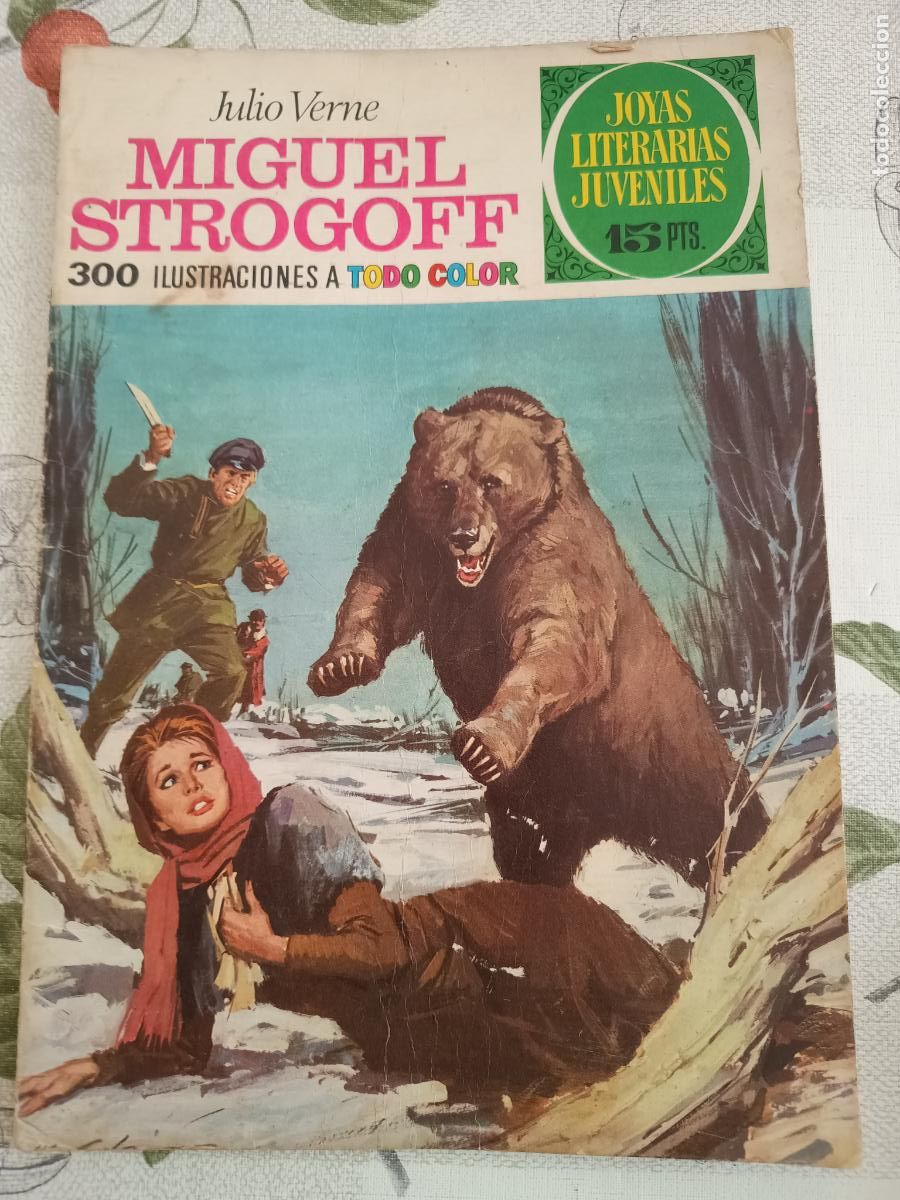 Tebeos: JOYAS LITERARIAS JUVENILES - N&ordm; 1 - MIGUEL STROGOFF BRUGUERA 1&ordf; ED