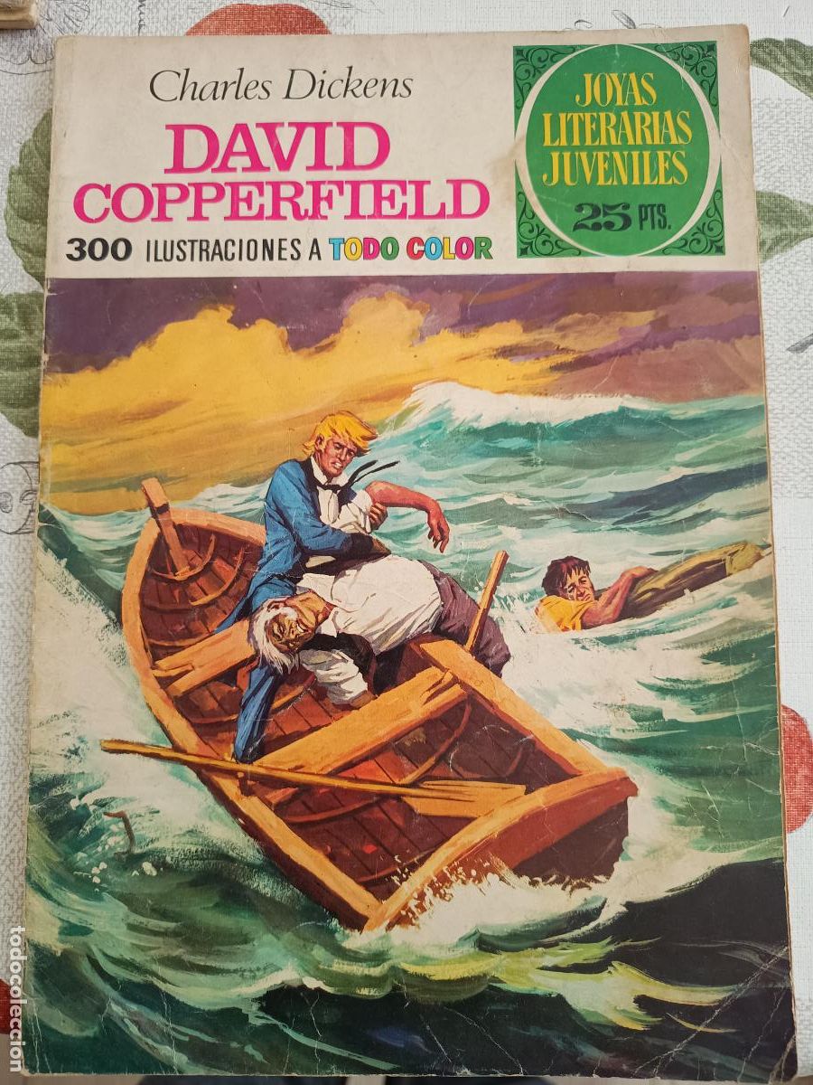 Tebeos: JOYAS LITERARIAS JUVENILES N&ordm;8 DAVID COPPERFIELD-EDITORIAL BRUGUERA