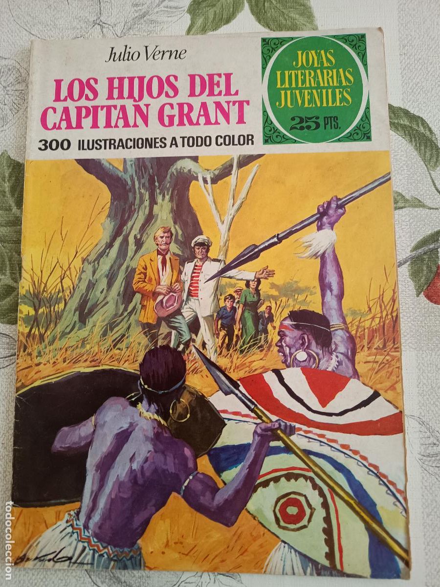 Tebeos: JOYAS LITERARIAS JUVENILES - N&ordm; 9 - LOS HIJOS DEL CAPITAN GRANT -EDITORIAL BRUGUERA