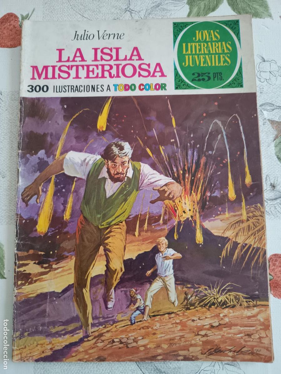Tebeos: JOYAS LITERARIAS JUVENILES N&ordm;13 LA ISLA MISTERIOSA BRUGUERA
