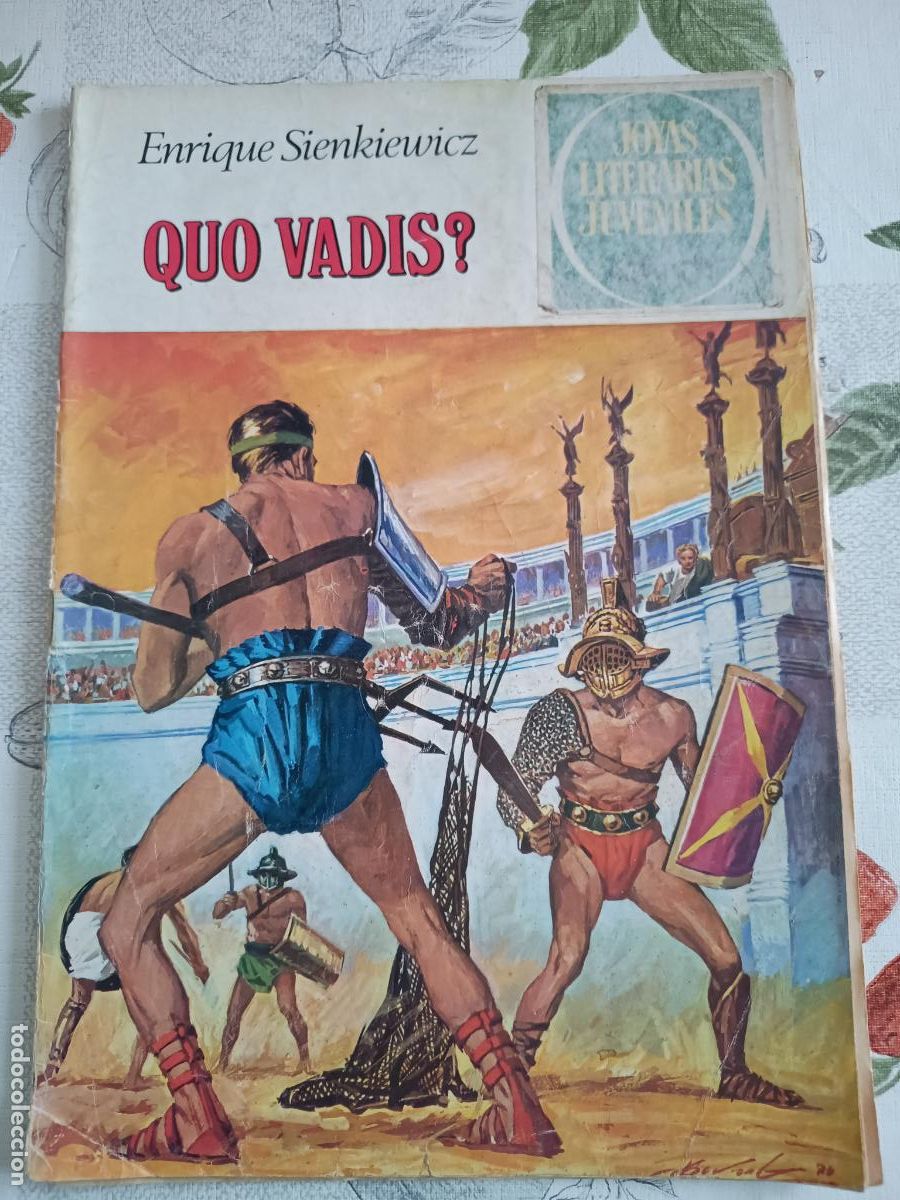 Tebeos: JOYAS LITERARIAS JUVENILES N&ordm;14 QUO VADIS BRUGUERA