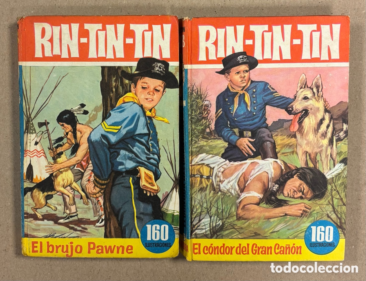 Tebeos: RIN-TIN-TIN. EL BRUJO PAWNE Y EL C&Oacute;NDOR DEL GRAN CA&Ntilde;&Oacute;N. EDITORIAL BRUGUERA 1965 (1&ordf; EDICIONES)