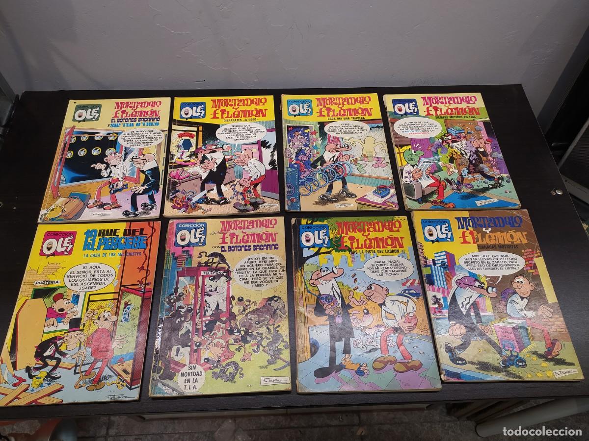 Tebeos: LOTE COMICS BRUGUERA COLECCION OLE PRIMERA EPOCA-LOTE 13 TEBEOS-MORTADELO,PEPE GOTERA,13 RUE-