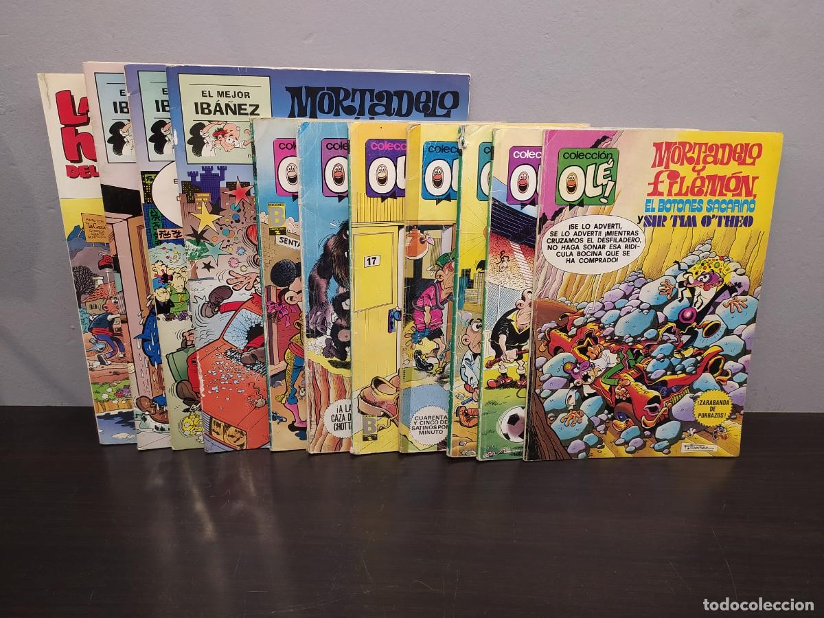 Tebeos: LOTE COMICS BRUGUERA COLECCION OLE-LOTE 12 TEBEOS MORTADELO-