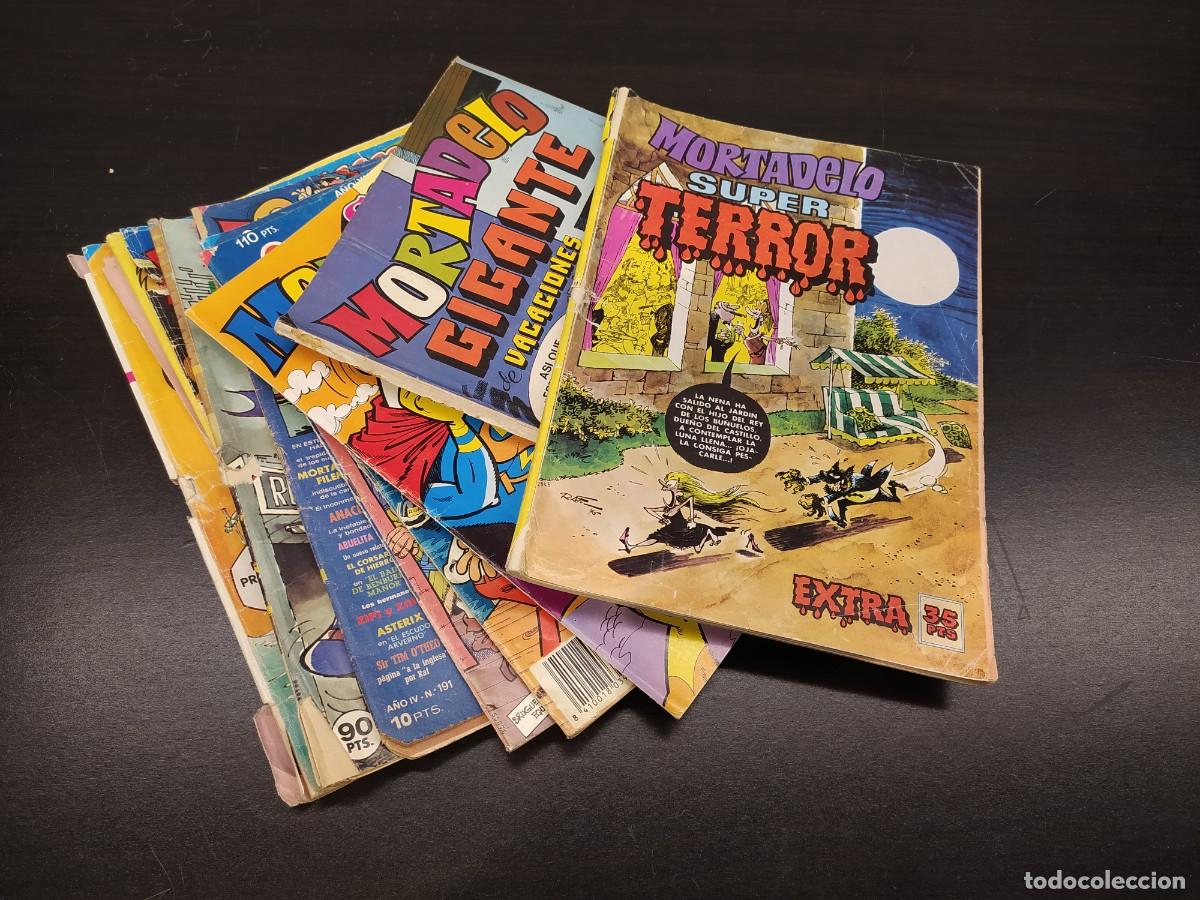 Tebeos: LOTE COMICS BRUGUERA SUPER TERROR, MORTADELO GIGANTE, MORTADELO ESPECIAL -LOTE 9 TEBEOS-