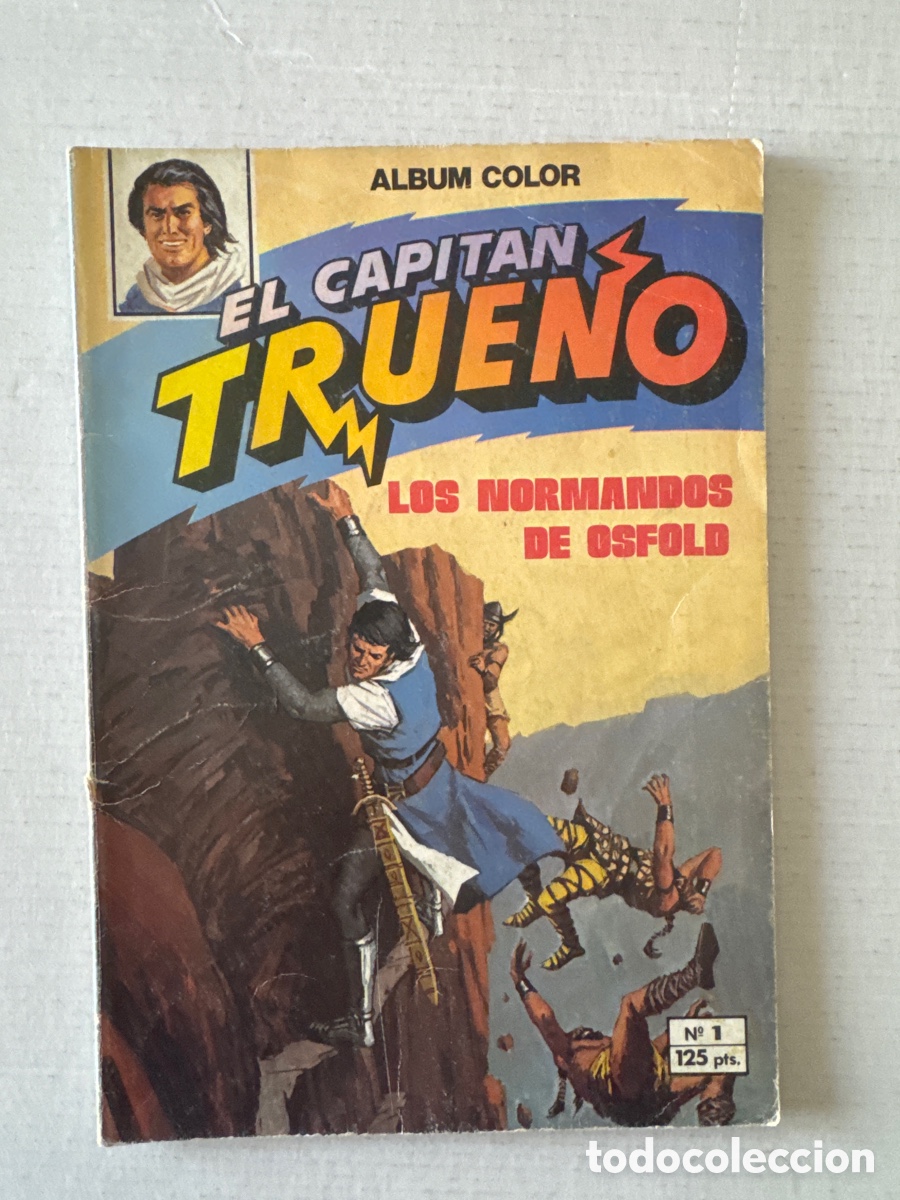 Tebeos: EL CAPIT&Aacute;N TRUENO - &Aacute;LBUM COLOR #1 - BRUGUERA