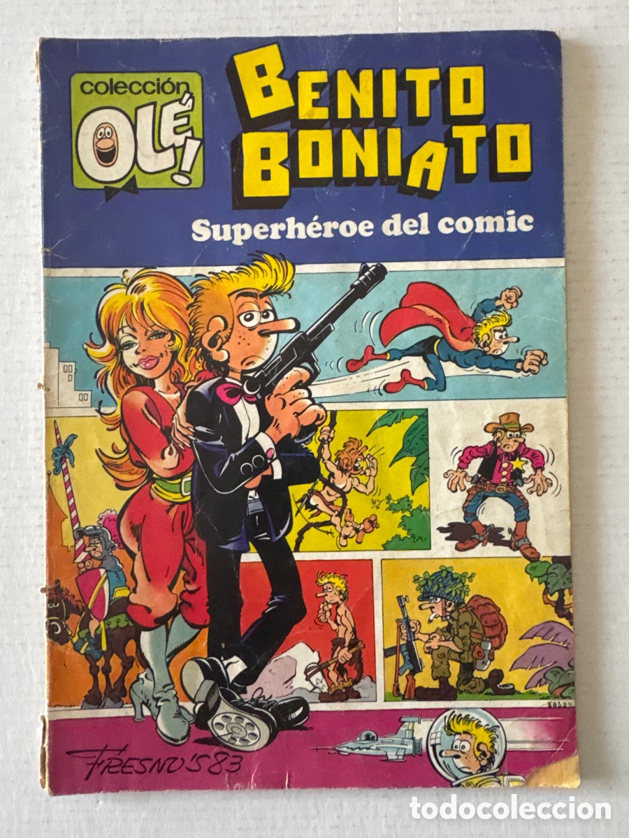 Tebeos: BENITO BONIATO #1 BRUGUERA OL&Eacute; &laquo;Infrecuente&raquo;