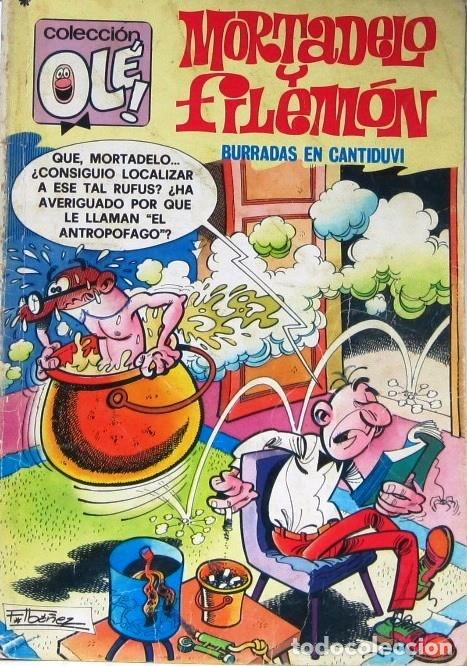Tebeos: MORTADELO Y FILEMON - COLECCION OLE N&ordm; 161 - BURRADAS EN CANTIDUVI - COMIC