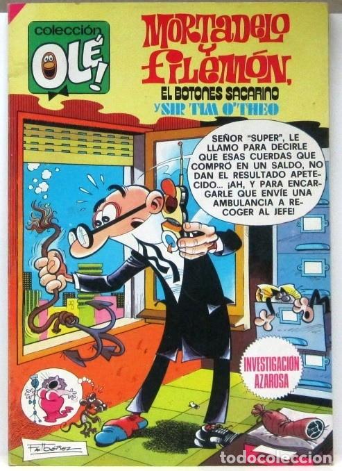 Tebeos: MORTADELO Y FILEMON - COLECCION OLE N&ordm; 174 -EL BOTONES SACARINO Y SIR TIM O'THEO - COMIC