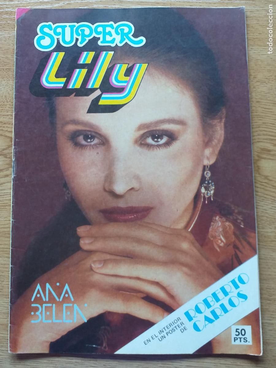 Tebeos: SUPER LILY - N&ordm; 52 - CONSERVA EL POSTER DE ROBERTO CARLOS - 1977 BRUGUERA