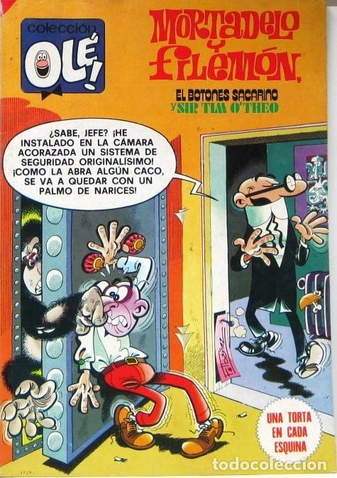 Tebeos: MORTADELO Y FILEMON-COLECCION OLE N&ordm; 179 -EL BOTONES SACARINO Y SIR TIM O'THEO-COMIC